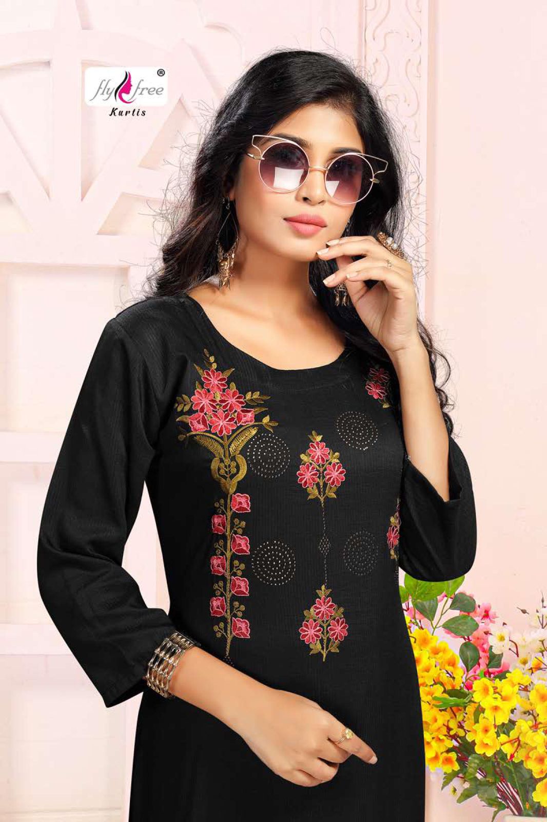 Fly Free Zian Ethnic Wear Fancy Designer Ready Made Dress Collection